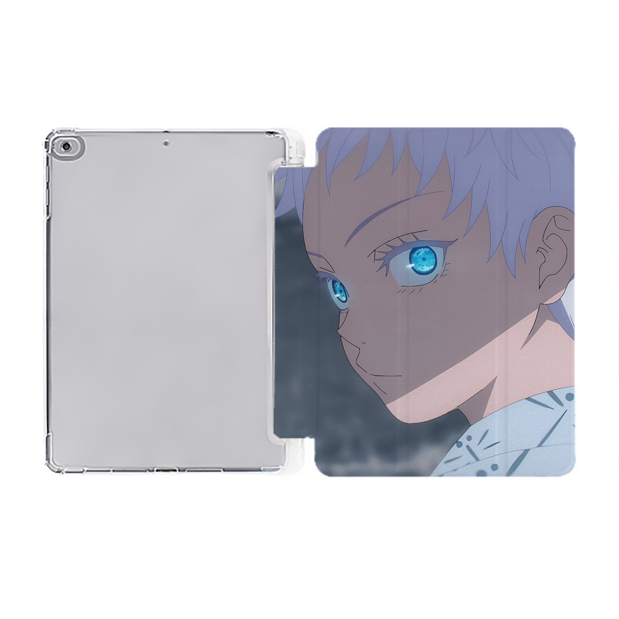 （画像用） SPY×FAMILY间谍家家酒 IPad ケース ペン収納付き 三つ折りスタンド PUレザー×シリコン 対応機種9.5/10.5/10.9インチ